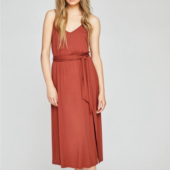 Gentle Fawn Dresses & Skirts - Gentle Fawn Terracotta Midi Dress